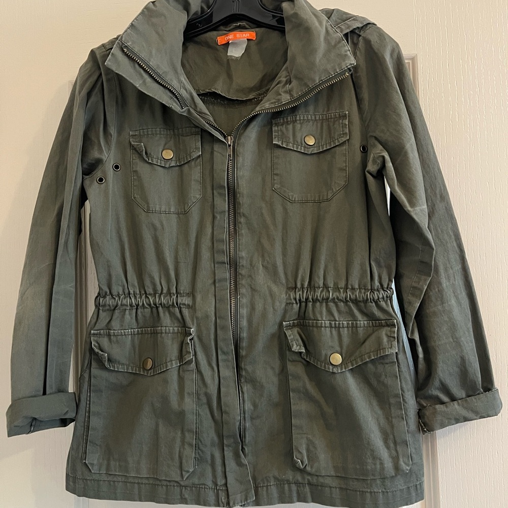 Olive Utility Jacket